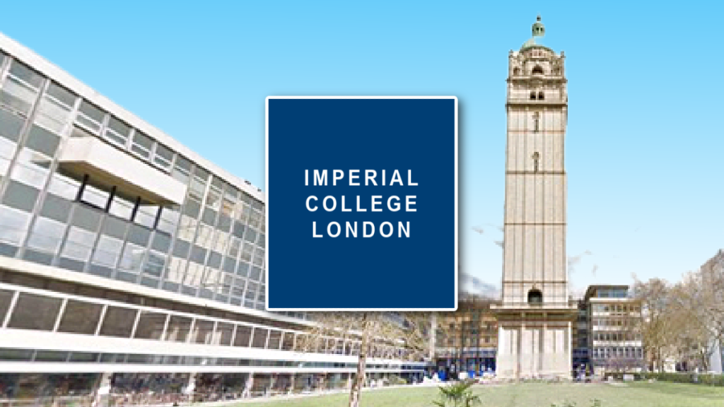 A picture of the striking campus of Imperial College London.